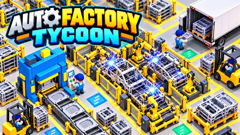 Auto Factory Tycoon Cover